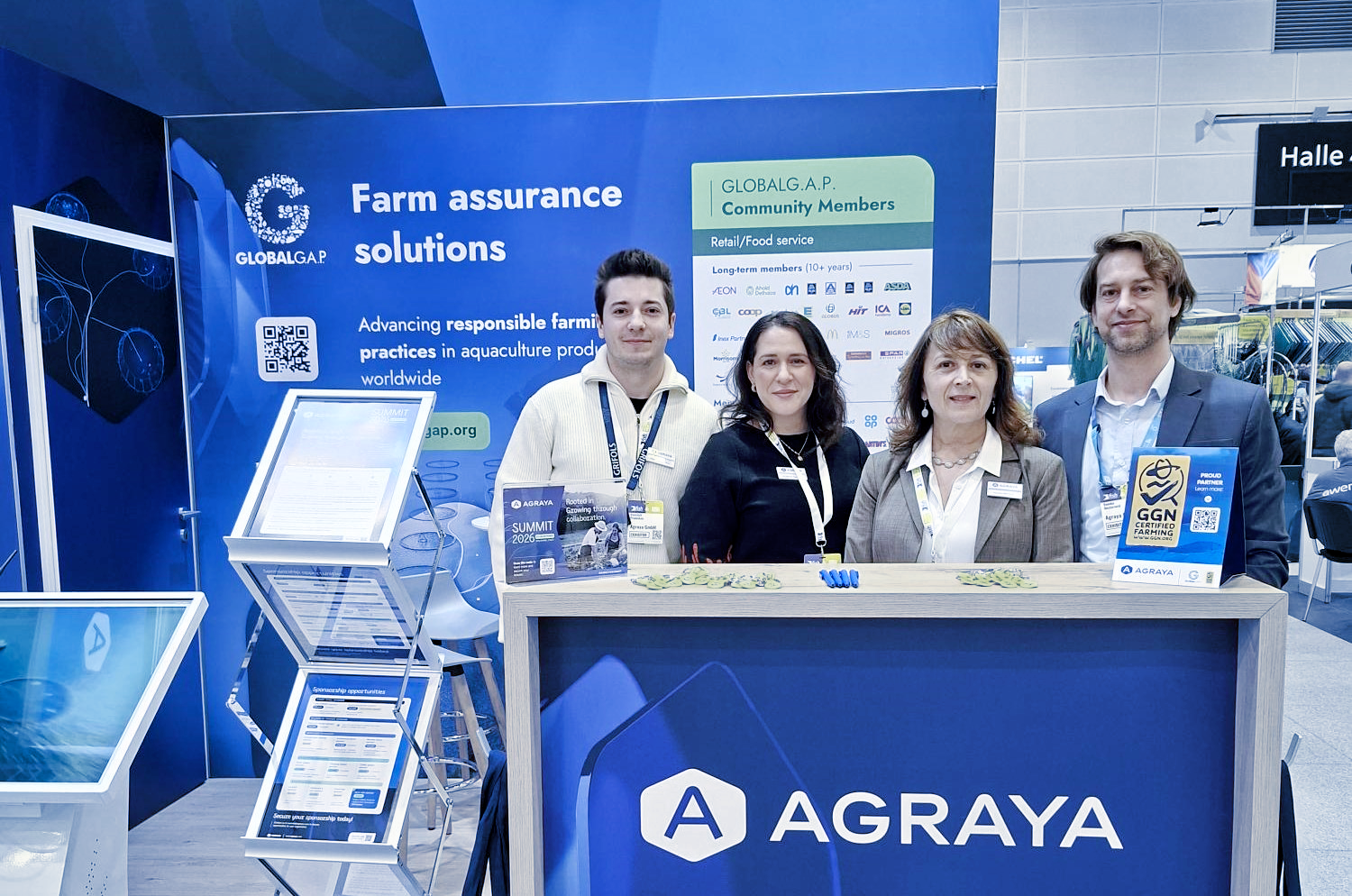 Agraya team at Fish International 2026