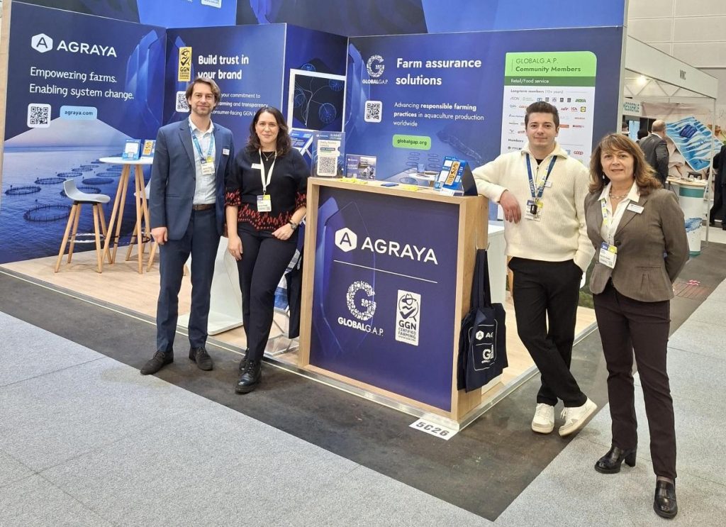 Agraya booth at Fish International 2026