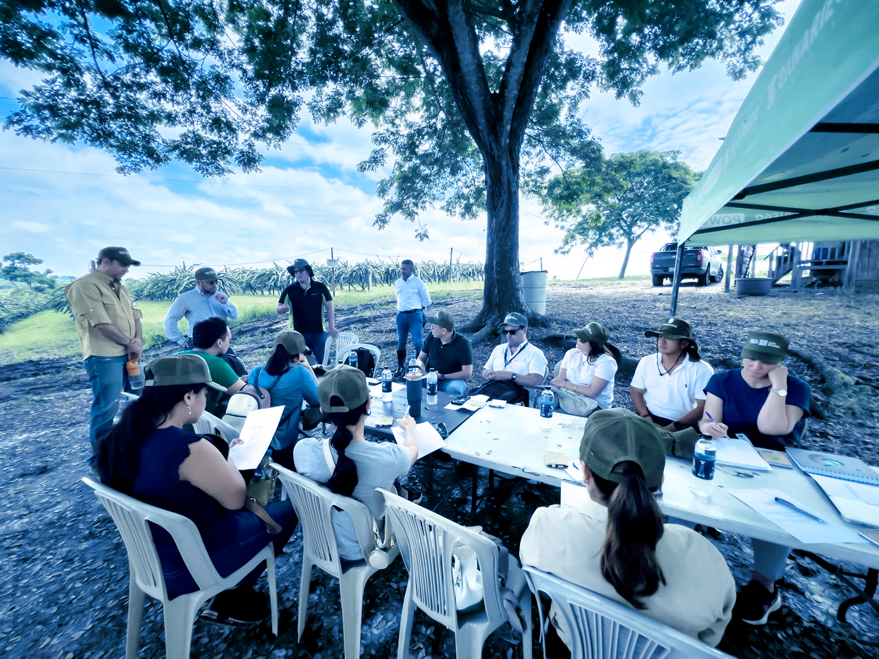Training local representatives in Colombia and Ecuador