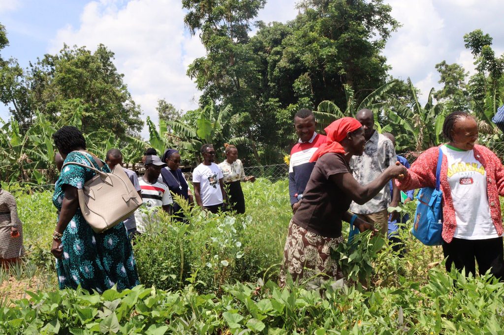 Workers in farm at SCOPE, Kenya