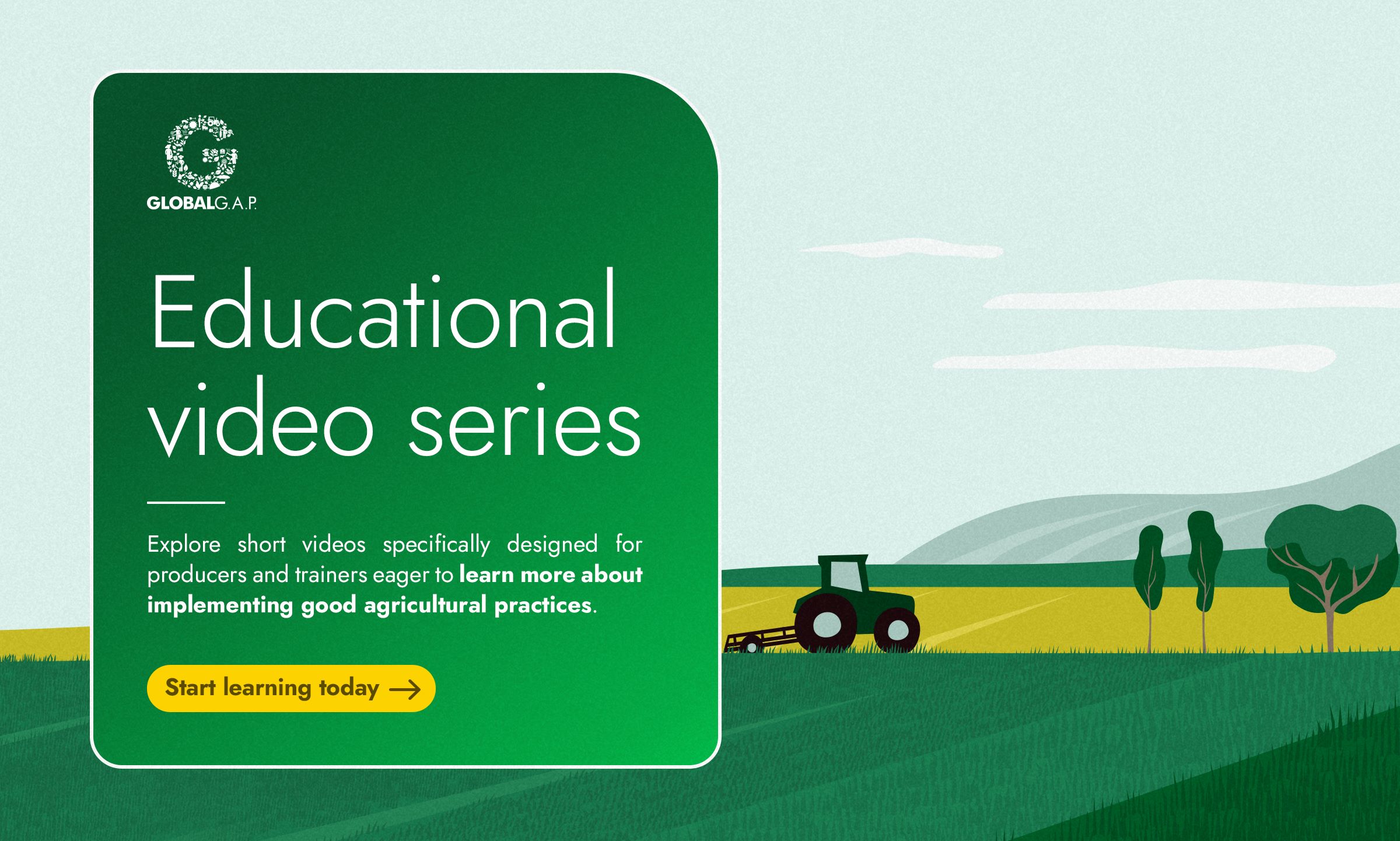Banner of the educational video series
