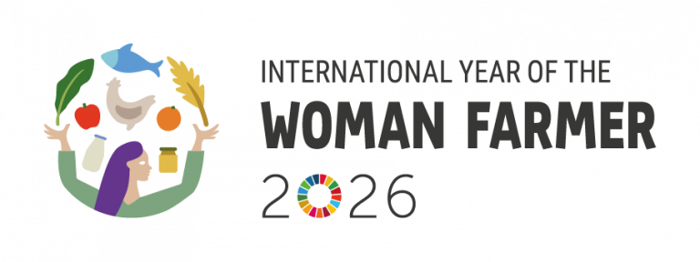 Logo of the International Year of the Woman Farmer 2026